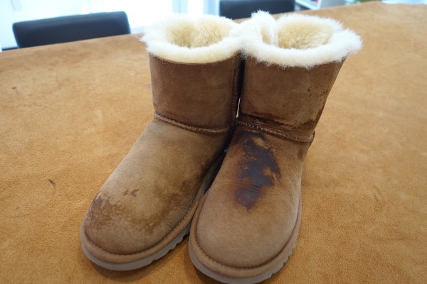 Hanakoya事例集 詳細：ＵＧＧムートンブーツのメンテナンス：UGG