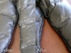 ウェットクリーニングでレザーダウンのカビ除去