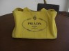 【Before】PRADAカナパ（イエロー）のクリーニング