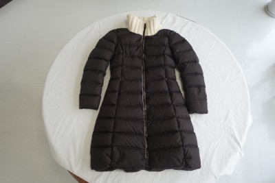 HERNO（ヘルノ）ロングダウンウェア　お染め替え　白→こげ茶
