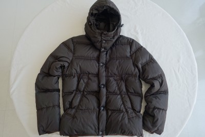 デュベティカダウンウェアBALIODUEのお染め替え(こげ茶→こげ茶)