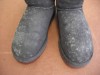 【Before】UGGブーツクラシック（黒）カビ除去です。
