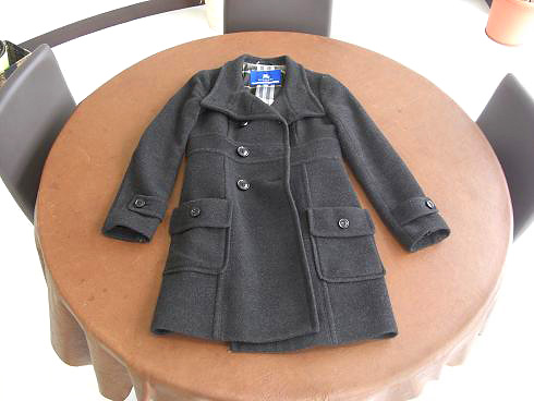 【Before】クリーニング前のコート