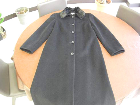 【After】カシミヤコートの虫食いはお直し可能です