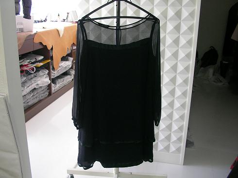 【Before】自宅で選択し縮んだワンピース