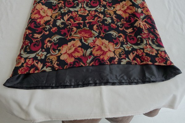 【Before】洗濯によるシルクの縮み