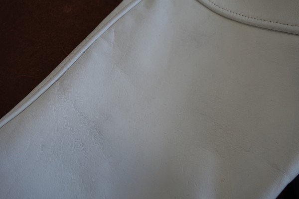 【After】革袖汚れ除去後