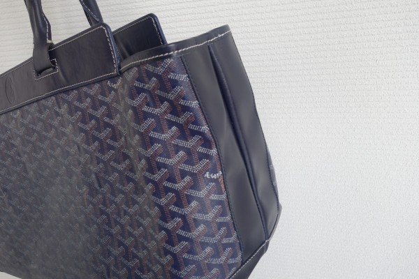 【After】マチの破れに革あて補強