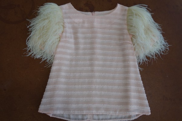 【After】ウエットクリーニング+両肩のフェザーの復元